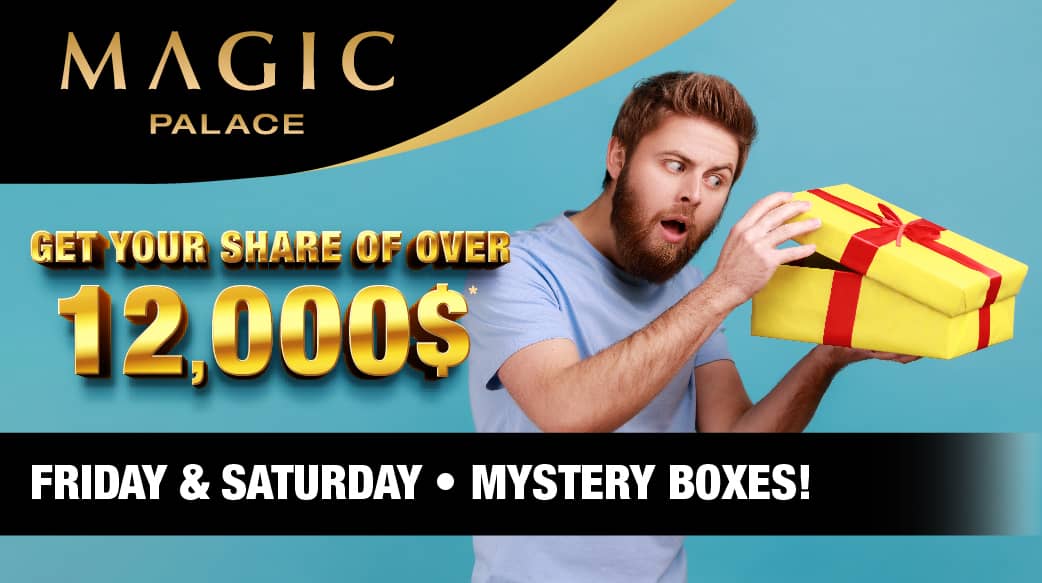  Friday & Saturday Promotion - Mystery Boxes!